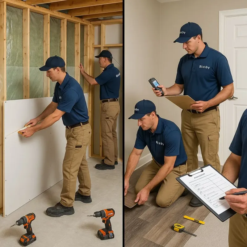 Repairs and Reconstruction process in Crawford County, IN